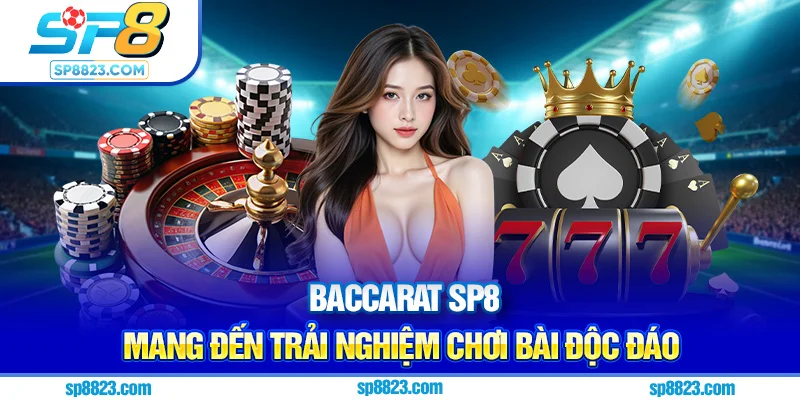 Baccarat Sp8 mang đến trải nghiệm chơi bài độc đáo