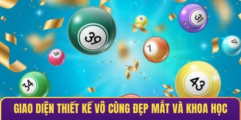 Giao diện thiết kế vô cùng đẹp mắt và bố trí khoa học